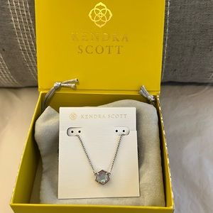 Kendra Scott silver necklace